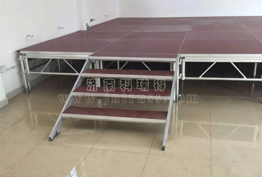 鋁合金舞臺四步調節梯